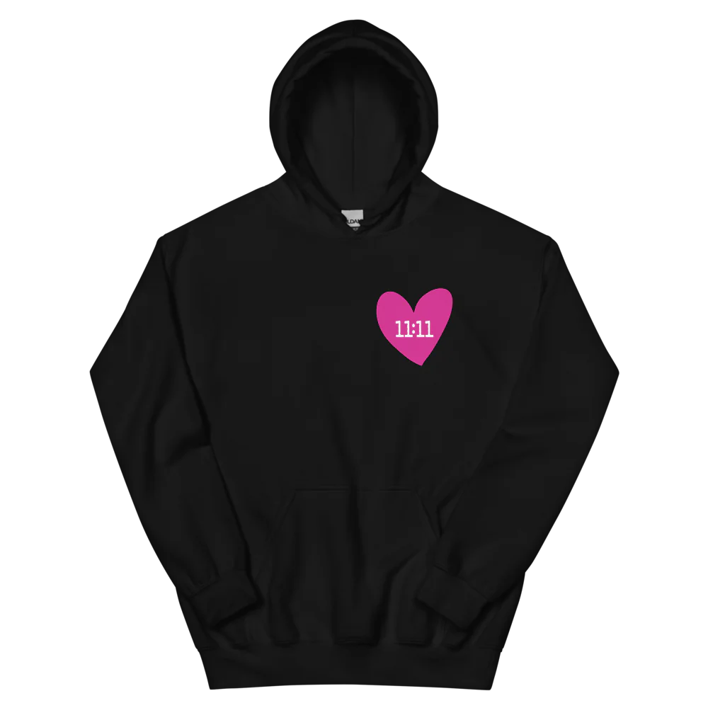 11:11 Black Hoodie