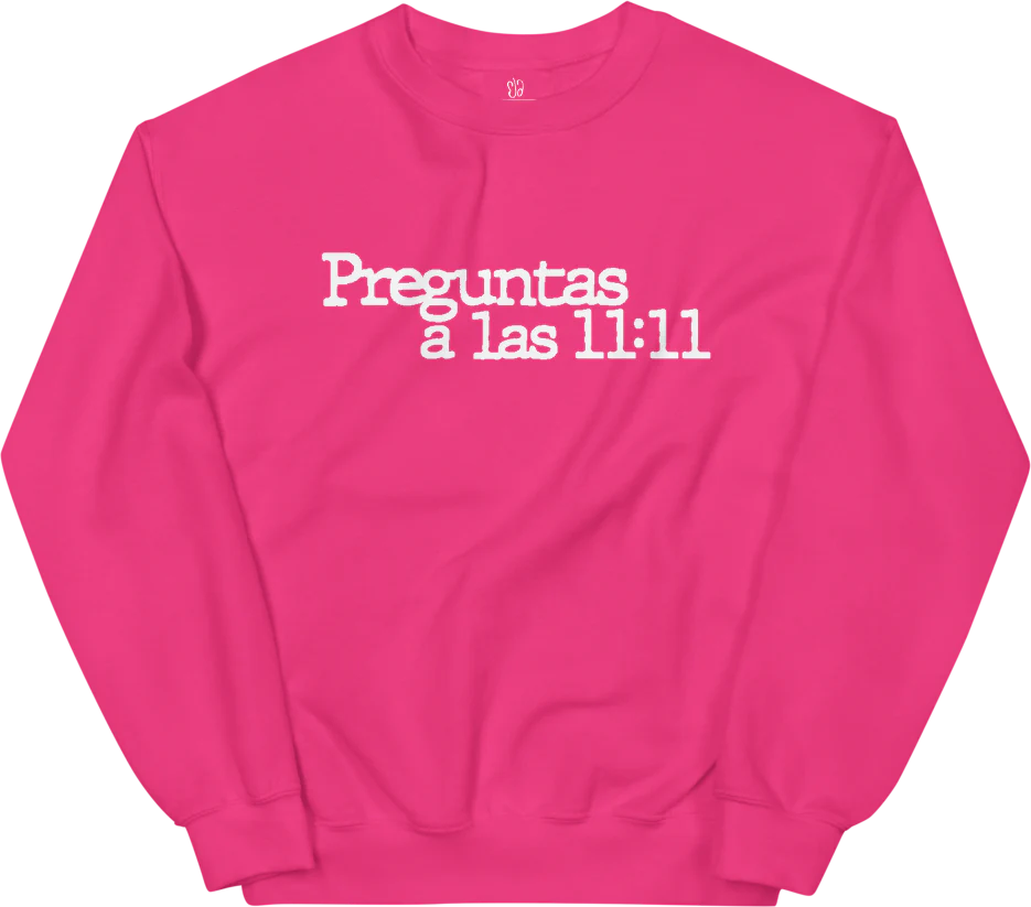 Call For a Wish Pink Crewneck