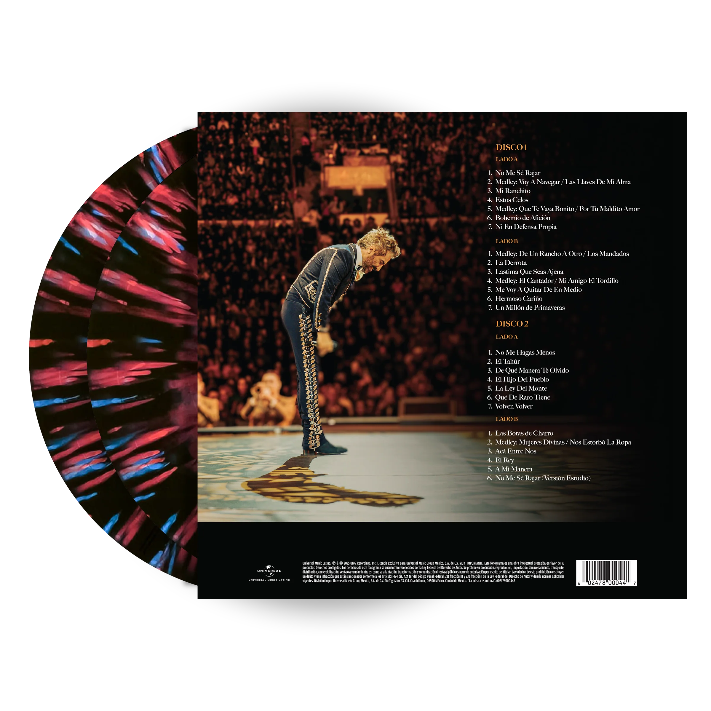 De Rey a Rey (En Vivo Desde La Monumental Plaza De Toros Mexico 2024) 2LP - Image 2