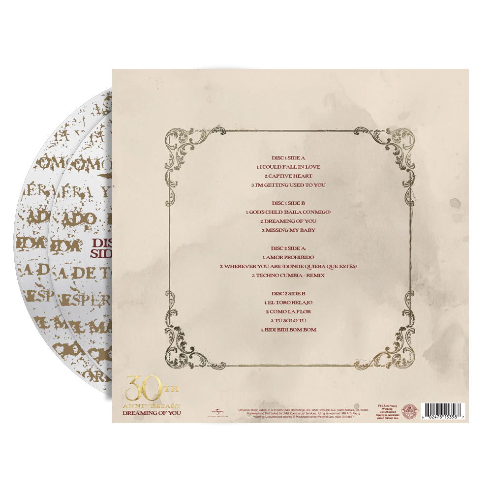 Dreaming of You (30th Anniversary) 2LP Vinyl - Image 3