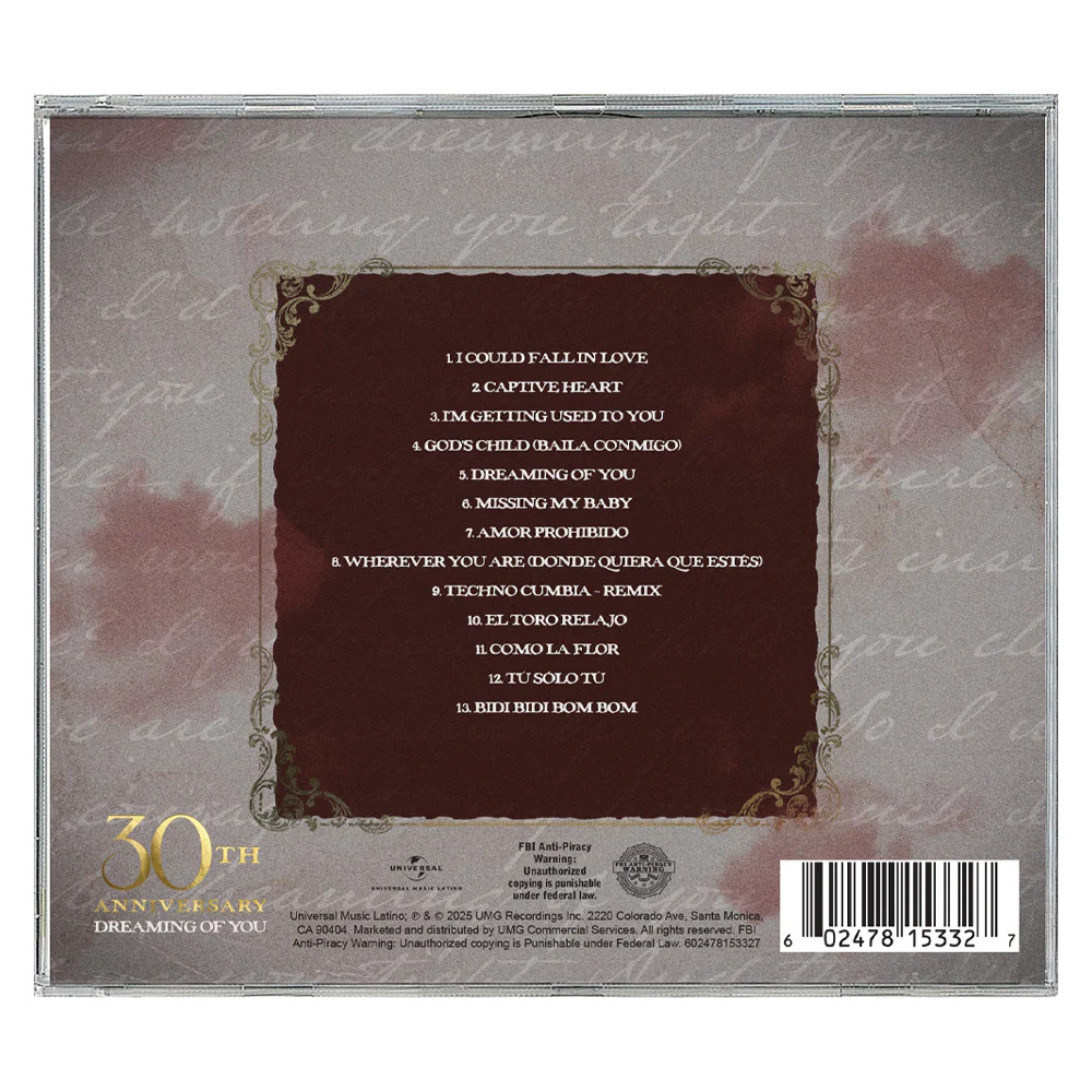 Dreaming of You (30th Anniversary) CD - Image 2