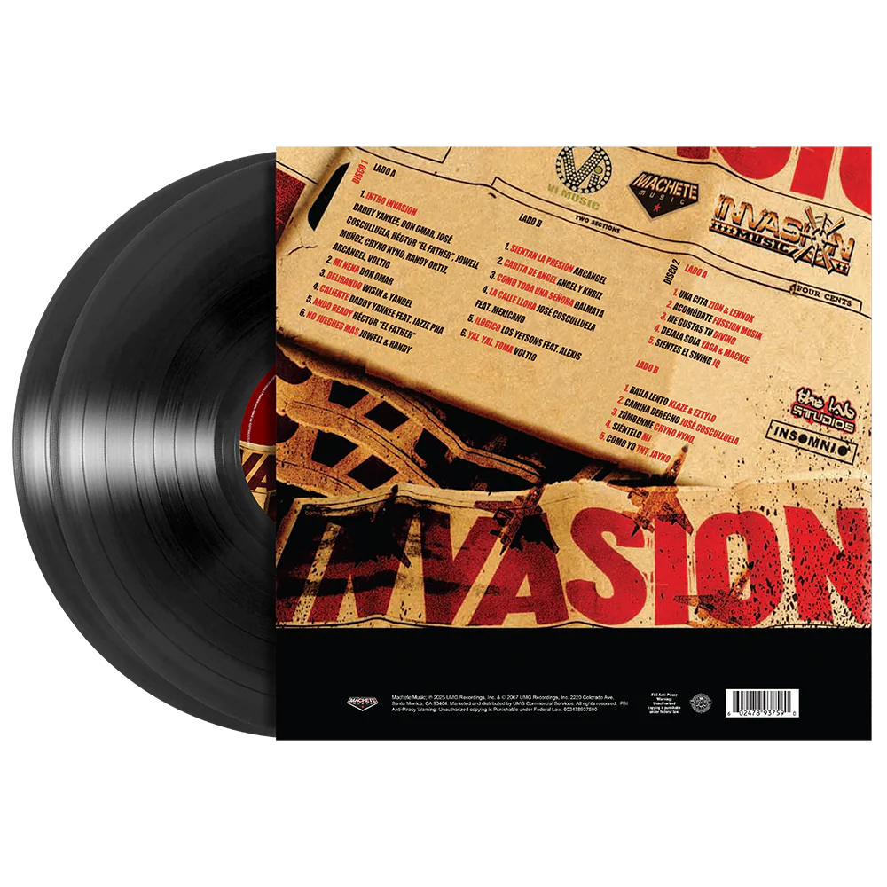 Echo Presenta Invasion 2LP Vinyl - Image 2