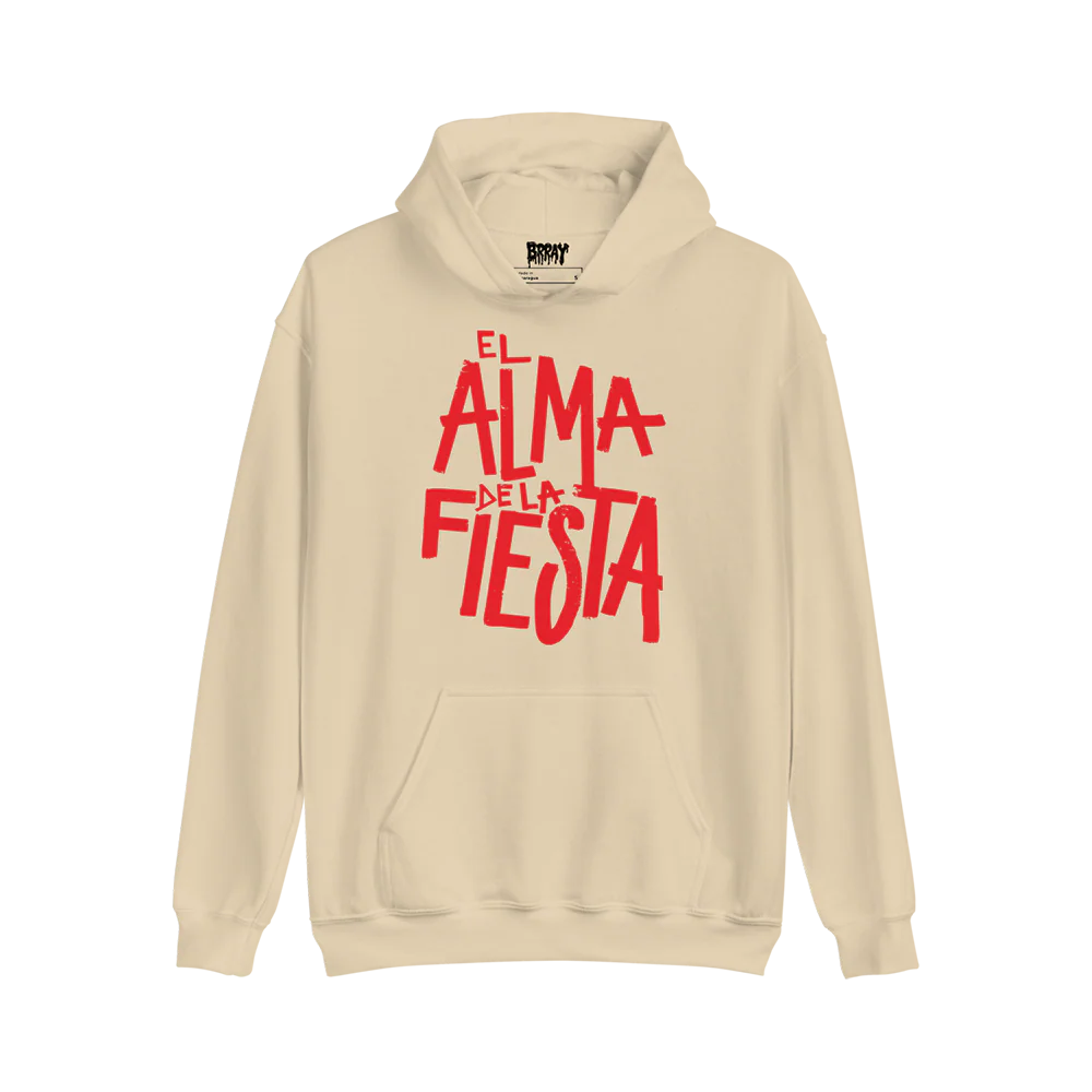 El Alma De La Fiesta Ivory Hoodie