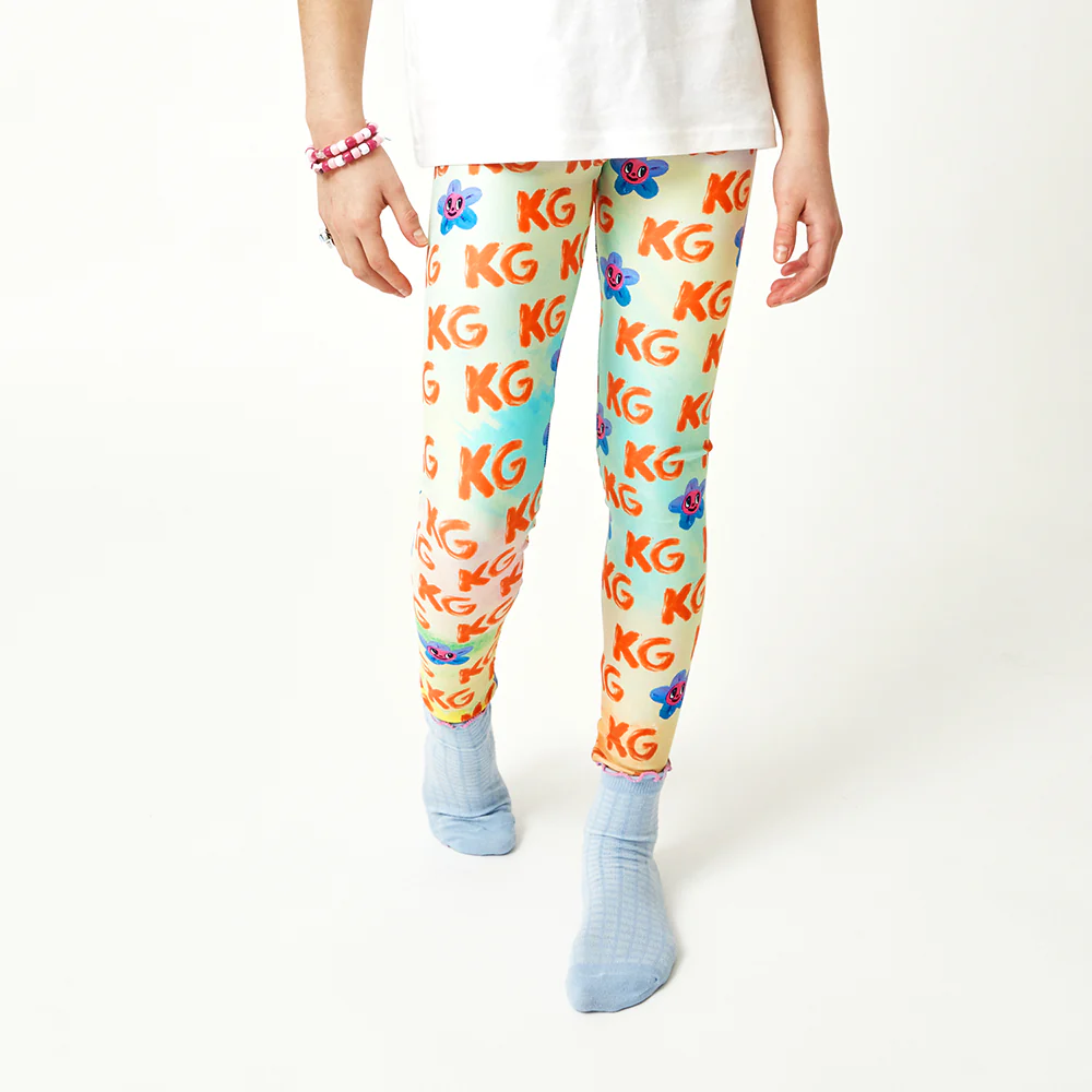 Kids Multicolor Leggings - Image 3