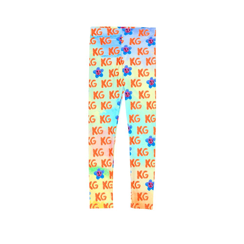 Kids Multicolor Leggings - Image 4