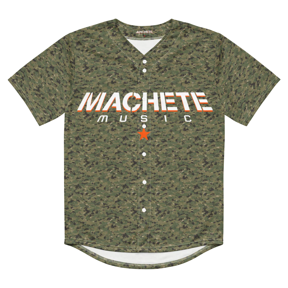 Machete 20th Anniversary Camo Baseball Jersey