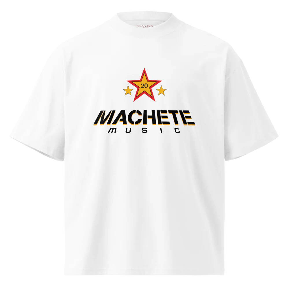 Machete 20th Anniversary Oversized White Tee