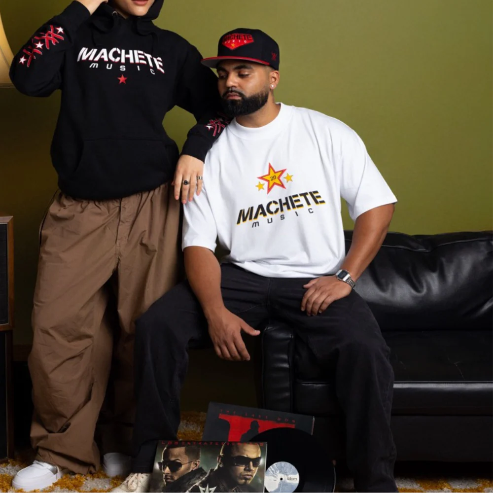 Machete 20th Anniversary Oversized White Tee - Image 2