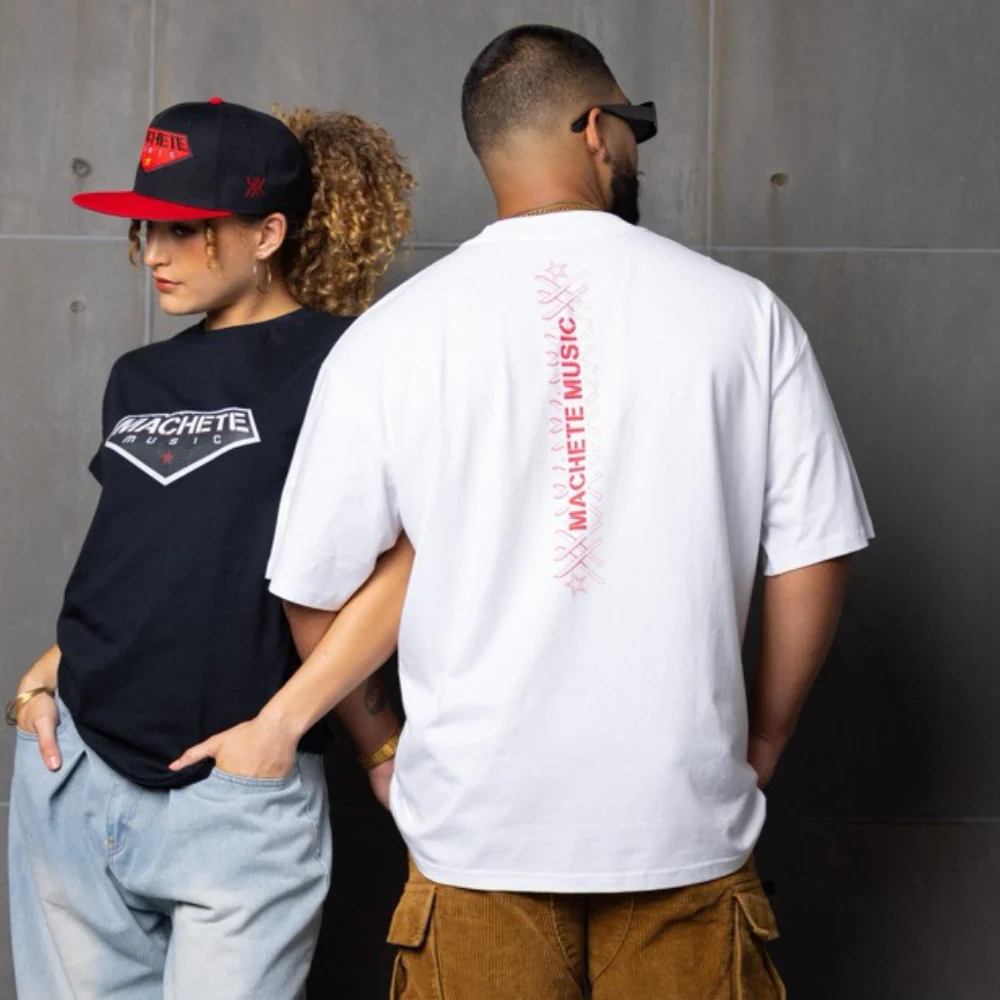 Machete 20th Anniversary Oversized White Tee - Image 4
