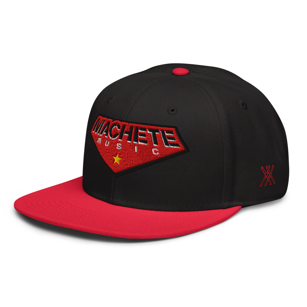 Machete Red/Black Snapback - Image 3