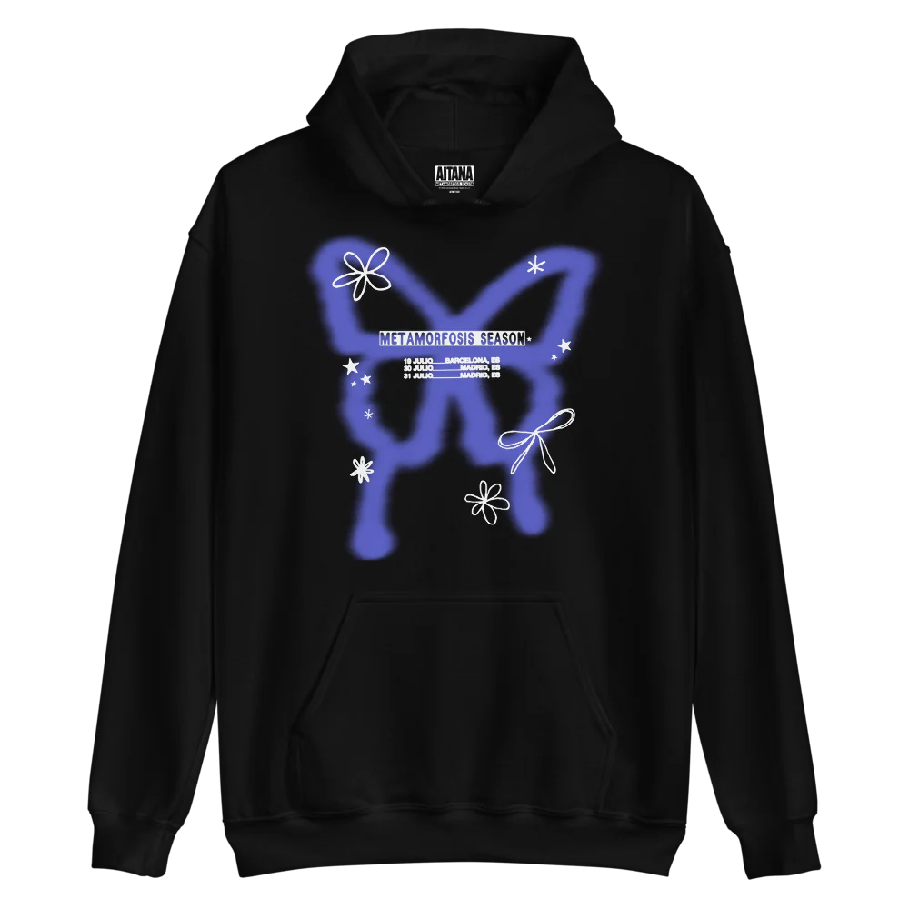 METAMORFOSIS SEASON Black Hoodie