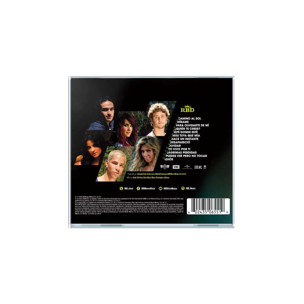 Para Olvidarte De Mí CD - Image 2