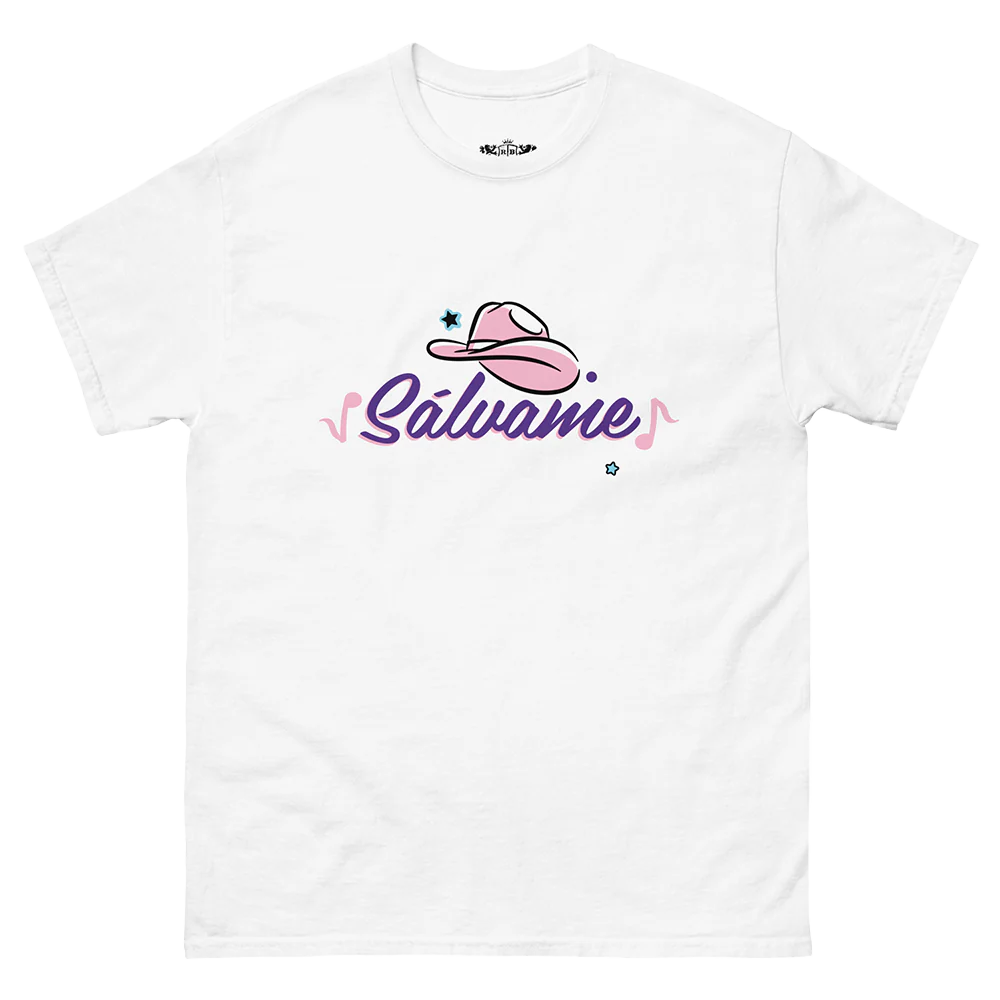 "Sálvame" White Tee
