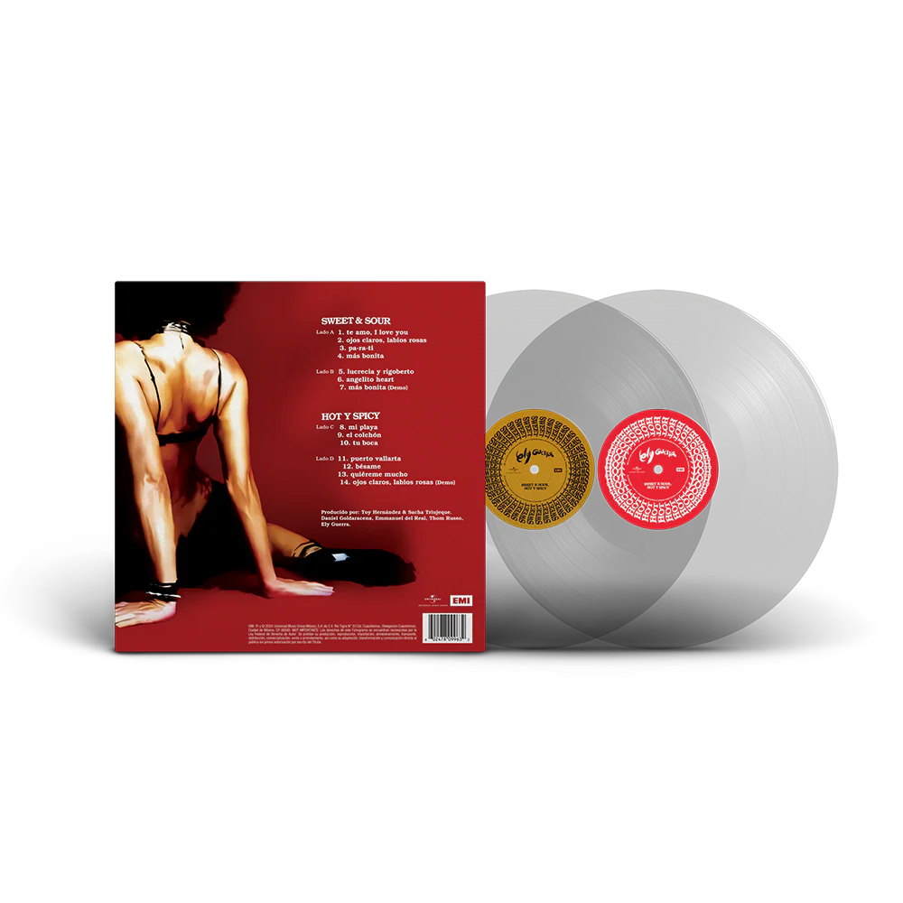 Sweet & Sour, Hot y Spicy 2LP Crystal Clear Vinyl - Image 2