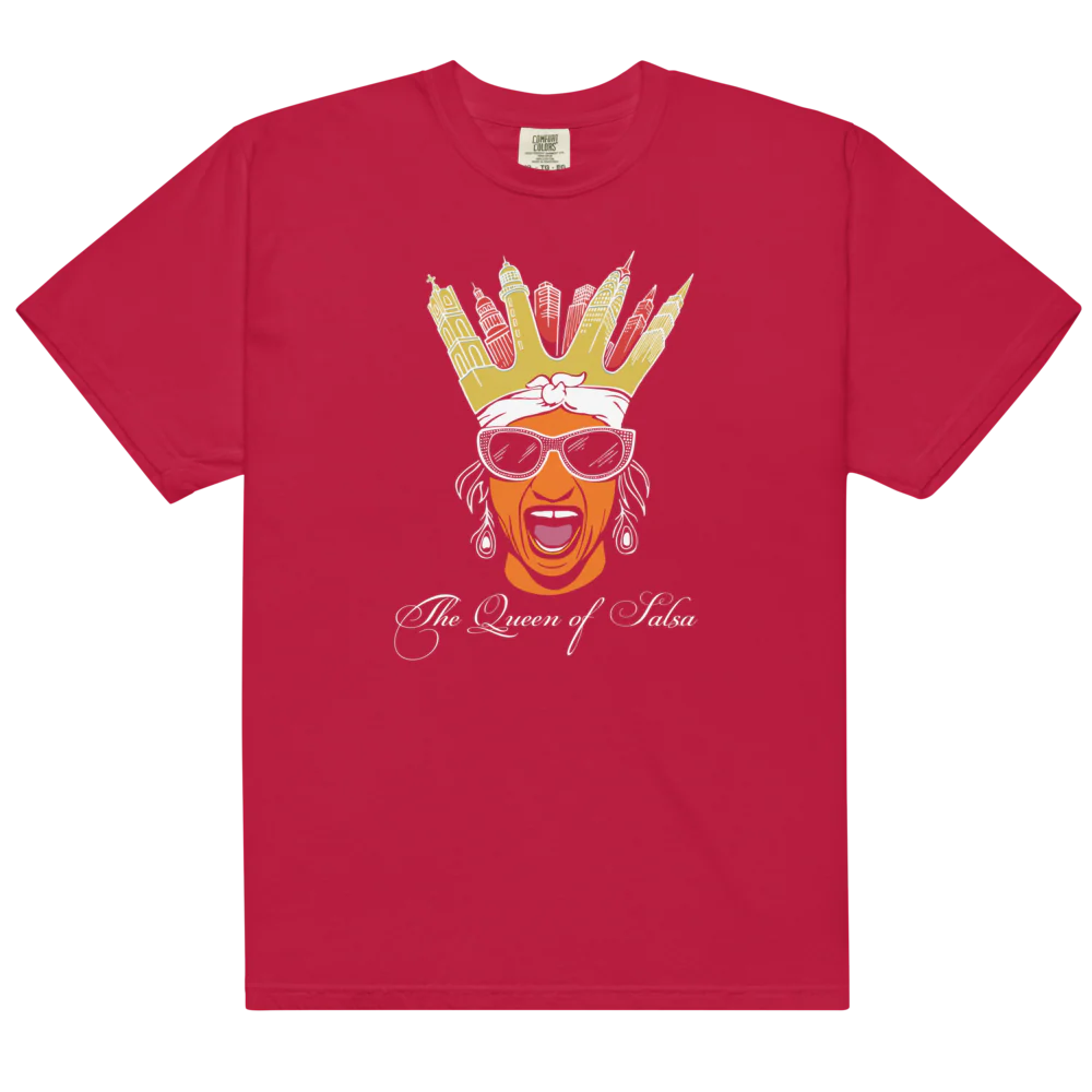 The Queen of Salsa Red Tee