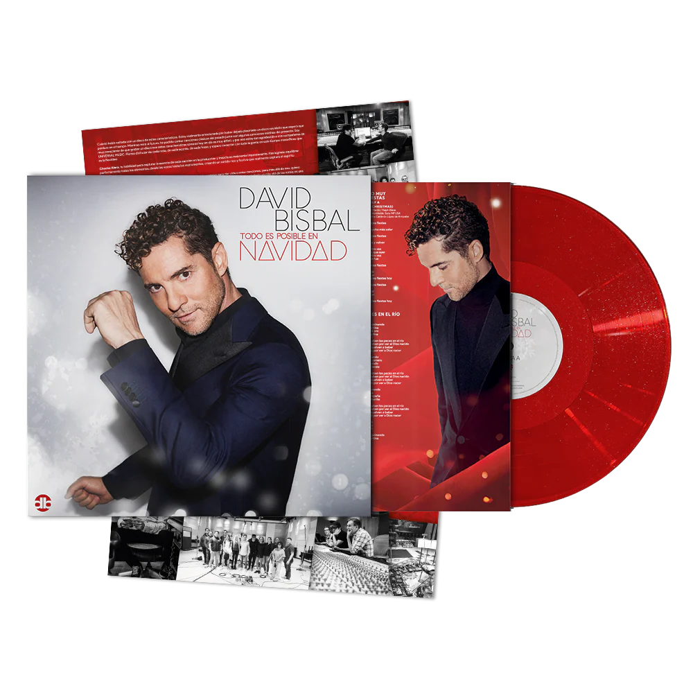 Todo Es Posible En Navidad 1LP Vinyl (Transparent Red with Glitter)