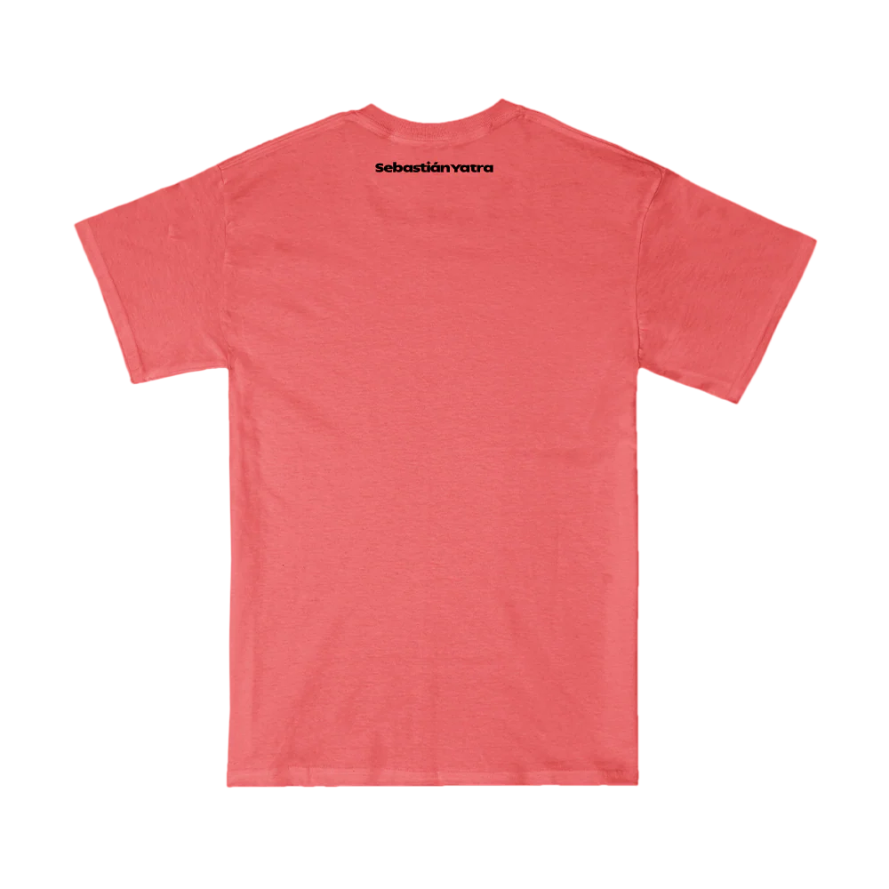 Una Noche Sin Pensar Coral Tee - Image 2