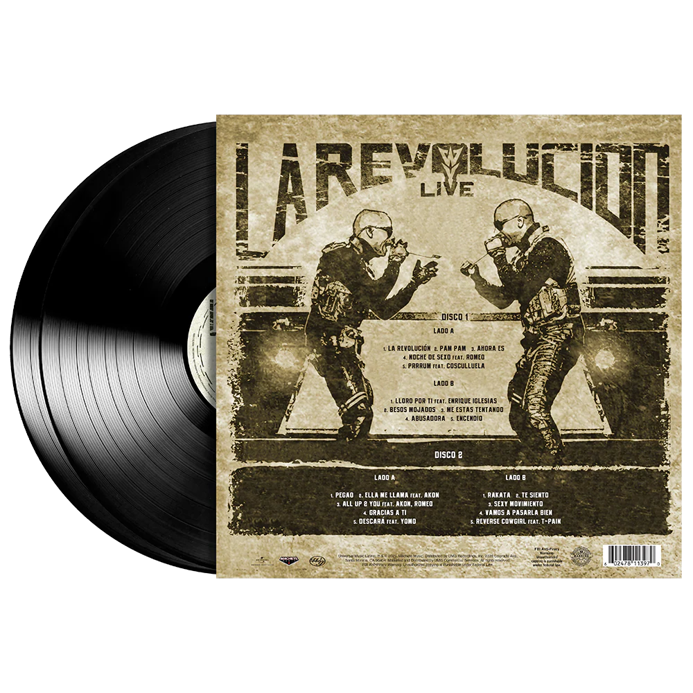 La Revolución Live 2LP Vinyl - Image 2